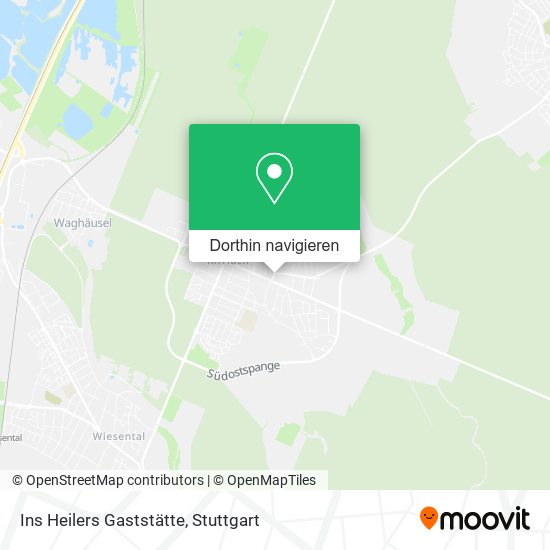 Ins Heilers Gaststätte Karte