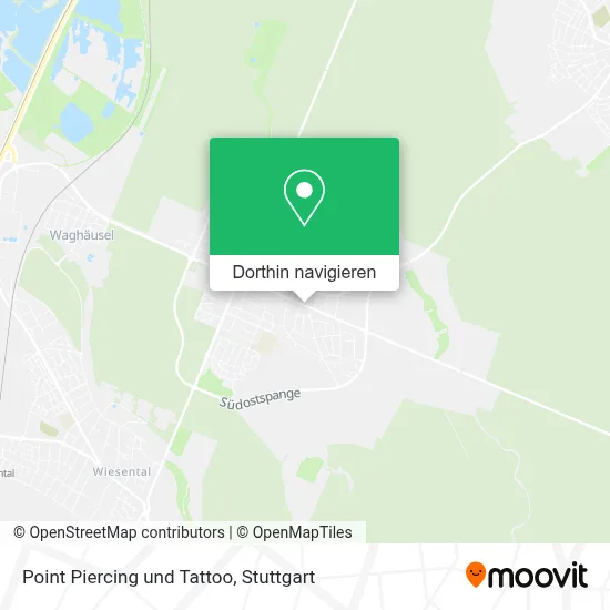 Point Piercing und Tattoo Karte