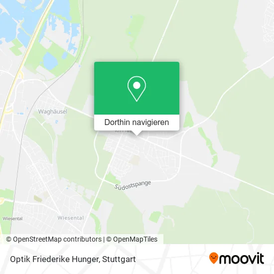 Optik Friederike Hunger Karte