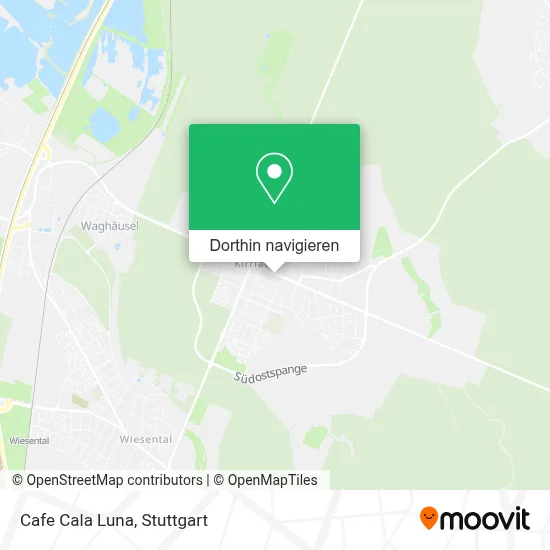 Cafe Cala Luna Karte