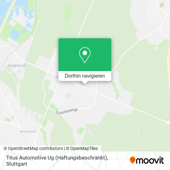 Titus Automotive Ug (Haftungsbeschränkt) Karte