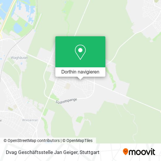 Dvag Geschäftsstelle Jan Geiger Karte