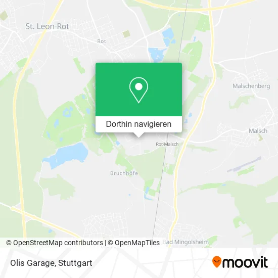 Olis Garage Karte