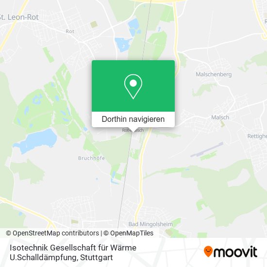 Isotechnik Gesellschaft für Wärme U.Schalldämpfung Karte