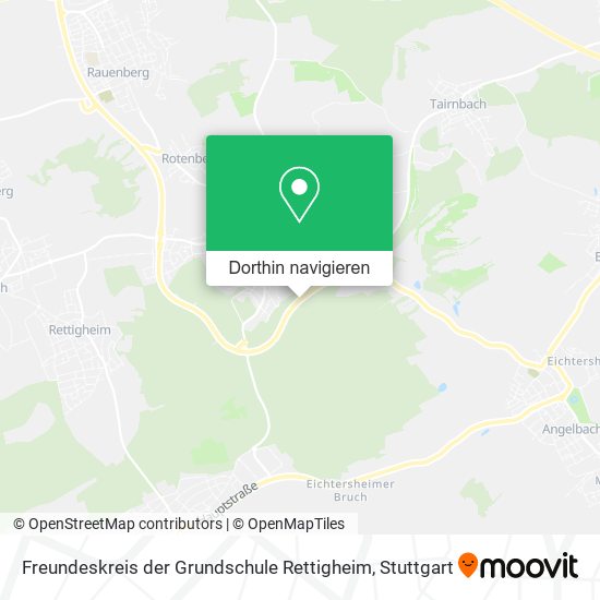 Freundeskreis der Grundschule Rettigheim Karte