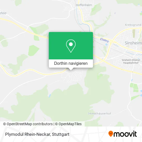 Plymodul Rhein-Neckar Karte