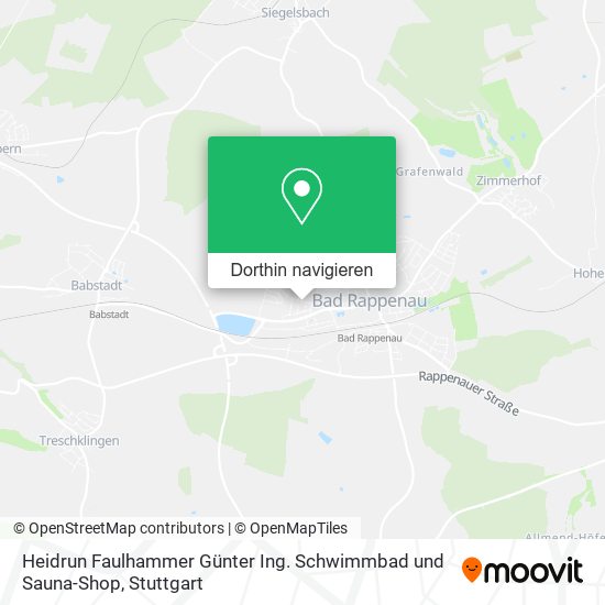 Heidrun Faulhammer Günter Ing. Schwimmbad und Sauna-Shop Karte