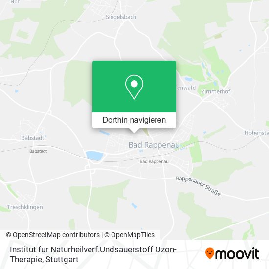 Institut für Naturheilverf.Undsauerstoff Ozon-Therapie Karte