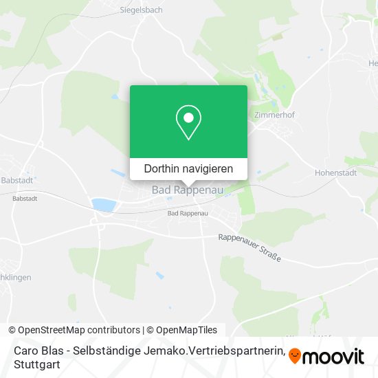 Caro Blas - Selbständige Jemako.Vertriebspartnerin Karte