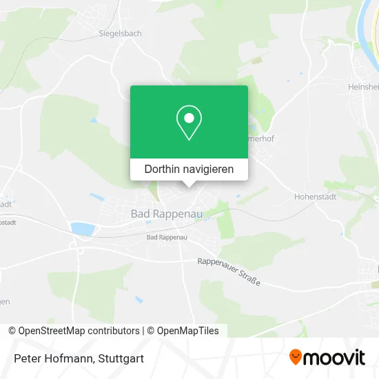 Peter Hofmann Karte