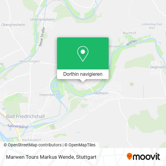 Marwen Tours Markus Wende Karte
