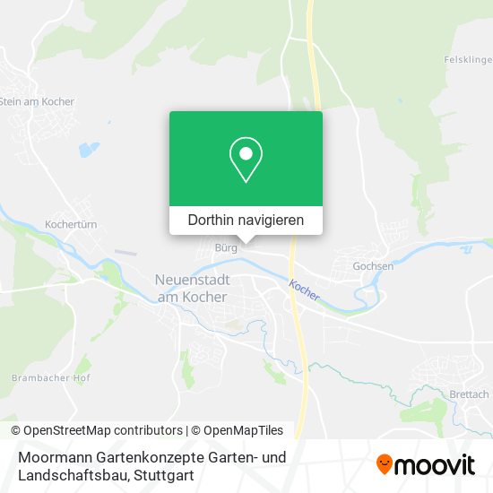 Moormann Gartenkonzepte Garten- und Landschaftsbau Karte