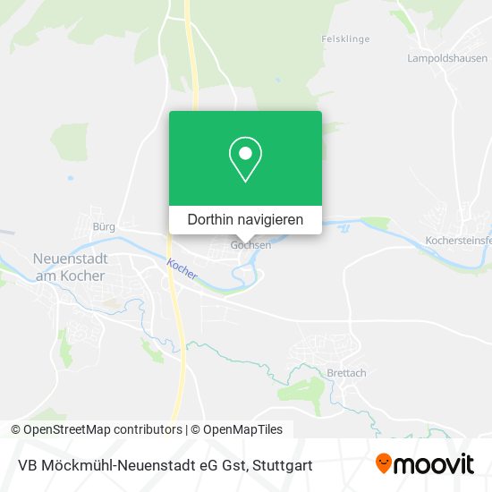 VB Möckmühl-Neuenstadt eG Gst Karte