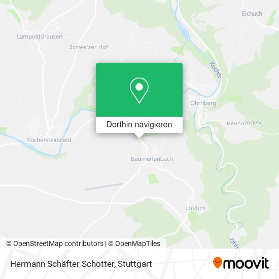 Hermann Schäfter Schotter Karte