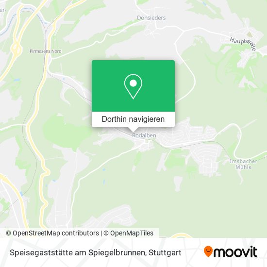 Speisegaststätte am Spiegelbrunnen Karte