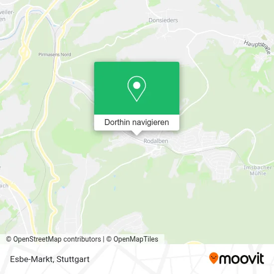 Esbe-Markt Karte