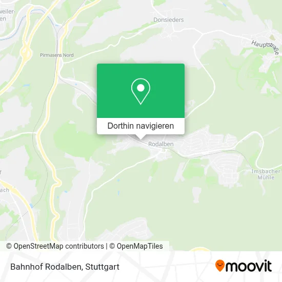 Bahnhof Rodalben Karte