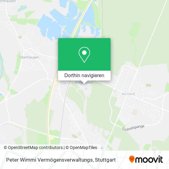Peter Wimmi Vermögensverwaltungs Karte