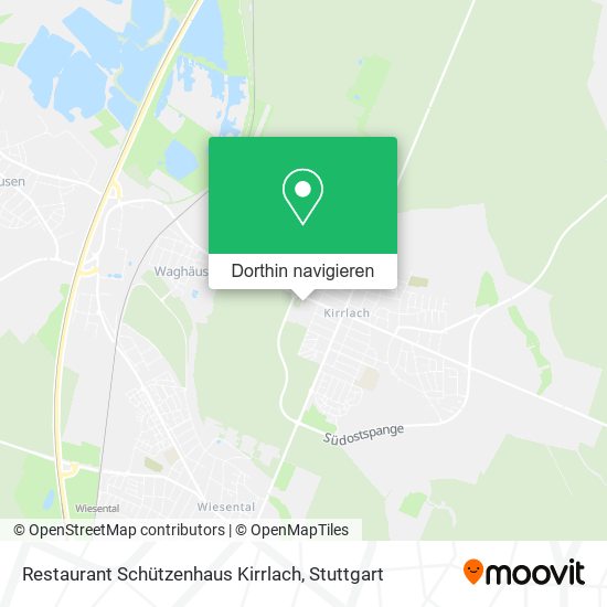 Restaurant Schützenhaus Kirrlach Karte