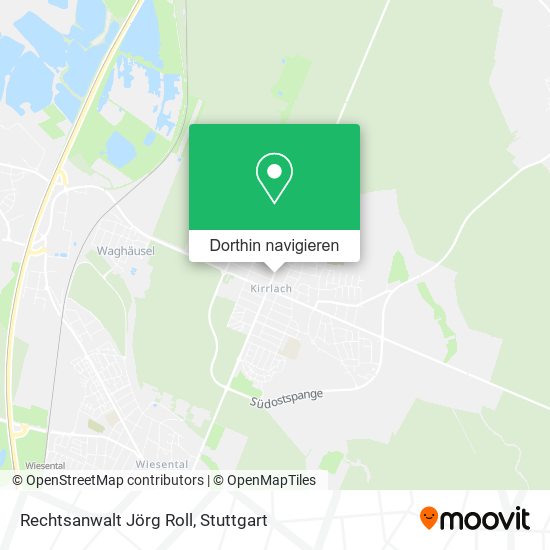 Rechtsanwalt Jörg Roll Karte
