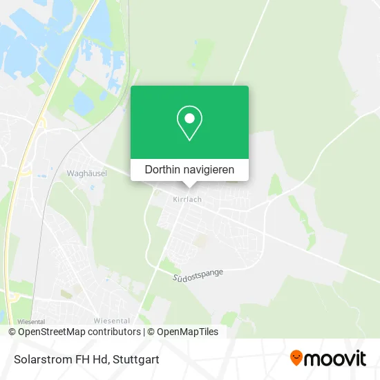 Solarstrom FH Hd Karte