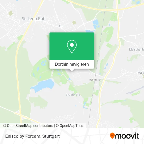 Enisco by Forcam Karte