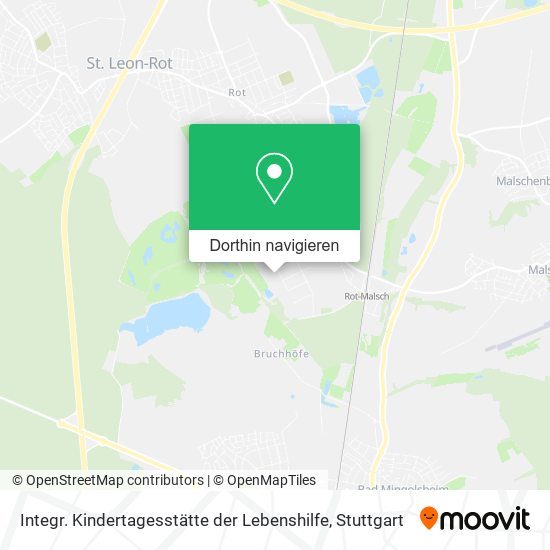 Integr. Kindertagesstätte der Lebenshilfe Karte