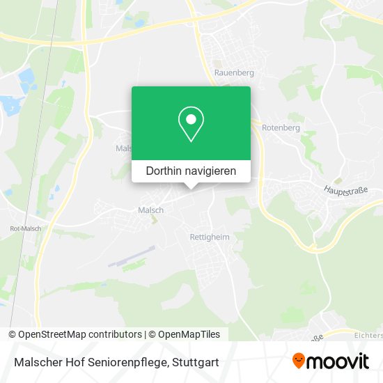 Malscher Hof Seniorenpflege Karte
