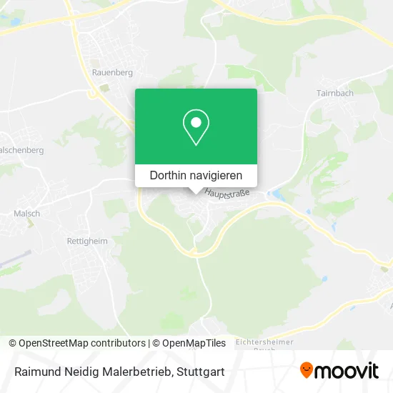 Raimund Neidig Malerbetrieb Karte