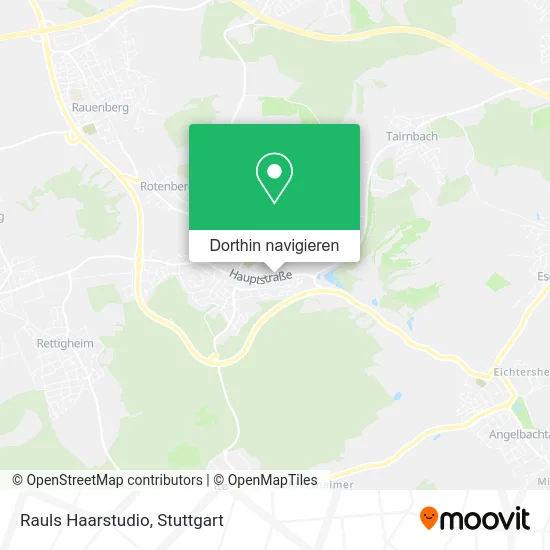 Rauls Haarstudio Karte