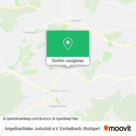 Angelbachtaler Judoclub e.V. Eschelbach Karte