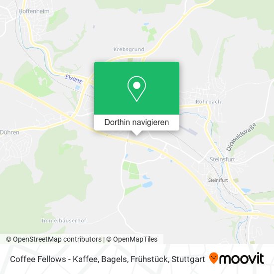 Coffee Fellows - Kaffee, Bagels, Frühstück Karte