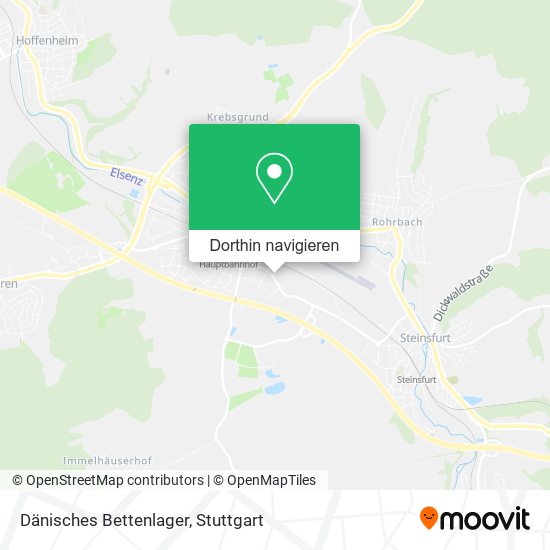 Dänisches Bettenlager Karte