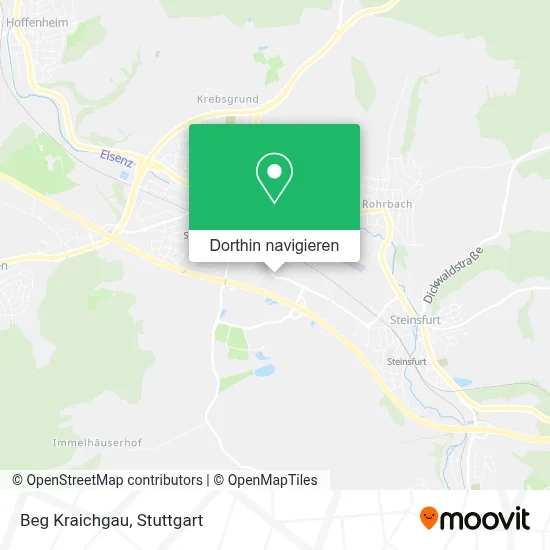 Beg Kraichgau Karte