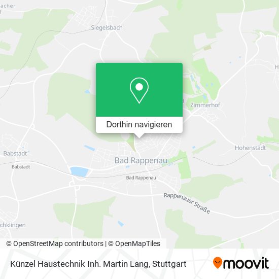 Künzel Haustechnik Inh. Martin Lang Karte