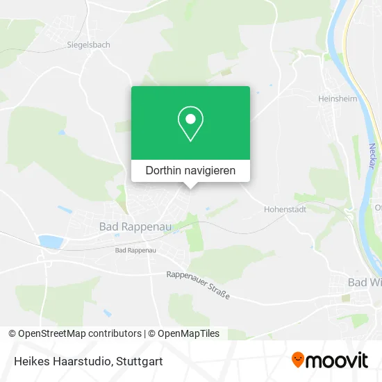 Heikes Haarstudio Karte