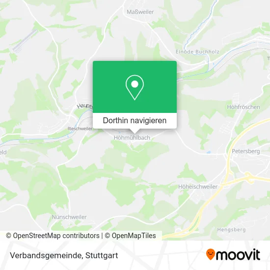 Verbandsgemeinde Karte