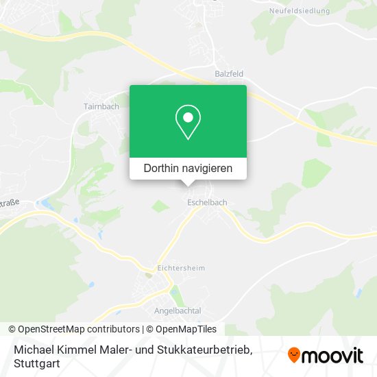 Michael Kimmel Maler- und Stukkateurbetrieb Karte