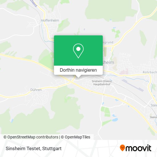 Sinsheim Testet Karte