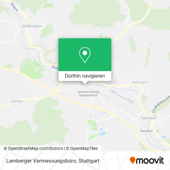 Lamberger Vermessungsbüro Karte