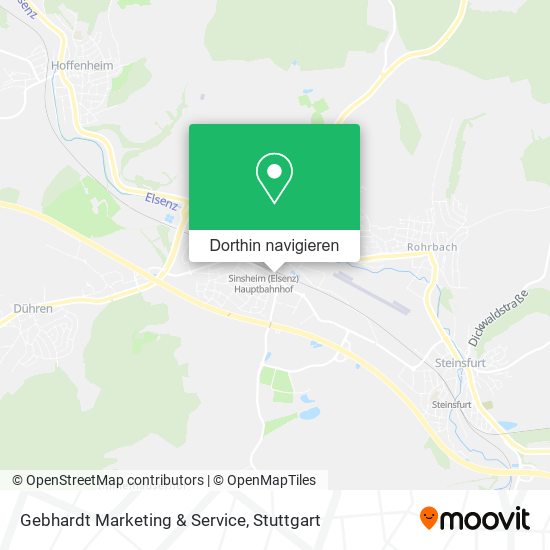 Gebhardt Marketing & Service Karte