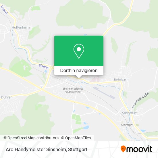 Aro Handymeister Sinsheim Karte