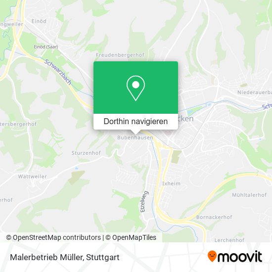Malerbetrieb Müller Karte