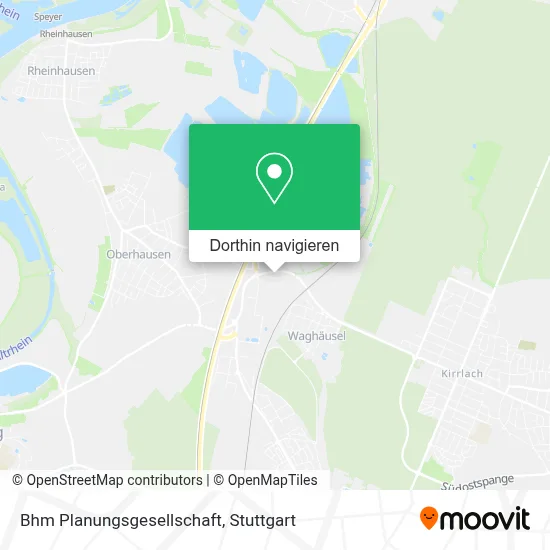 Bhm Planungsgesellschaft Karte