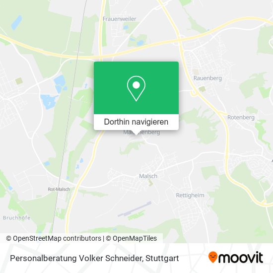 Personalberatung Volker Schneider Karte