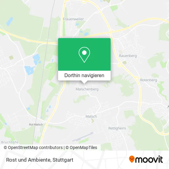 Rost und Ambiente Karte