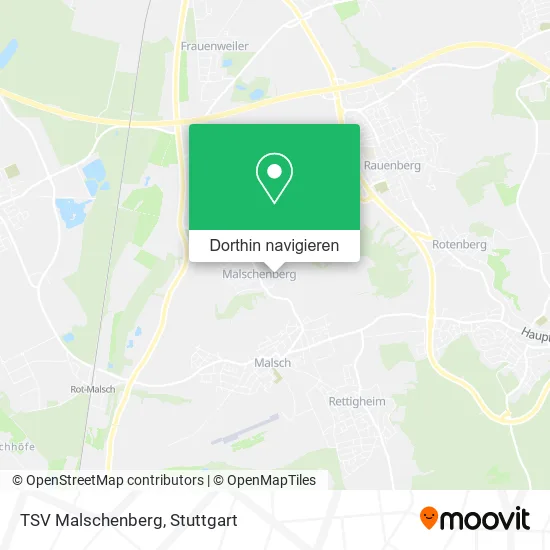 TSV Malschenberg Karte