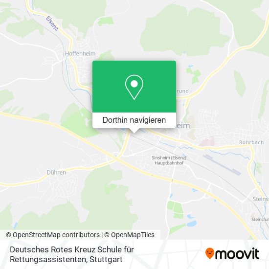 Deutsches Rotes Kreuz Schule für Rettungsassistenten Karte