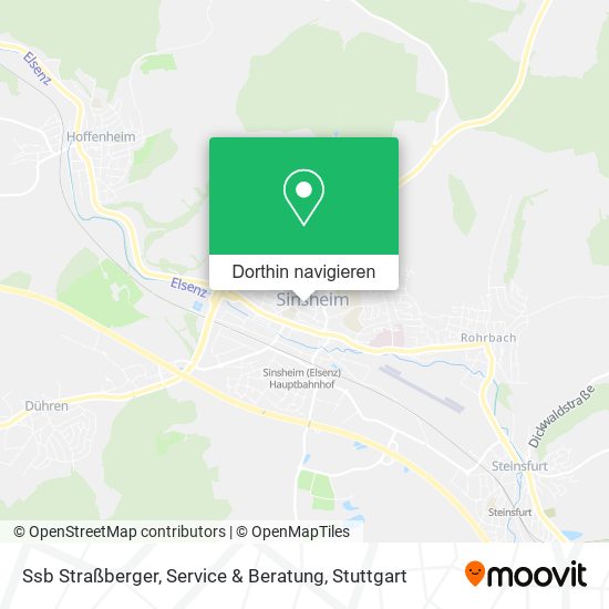 Ssb Straßberger, Service & Beratung Karte