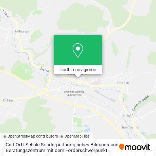 Carl-Orff-Schule Sonderpädagogisches Bildungs-und Beratungszentrum mit dem Förderschwerpunkt Lernen Karte
